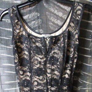 Creative Design Works Black Lace Cami